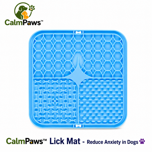 CalmPaws™ Lick Mat – Reduce Anxiety in Dogs  🐶