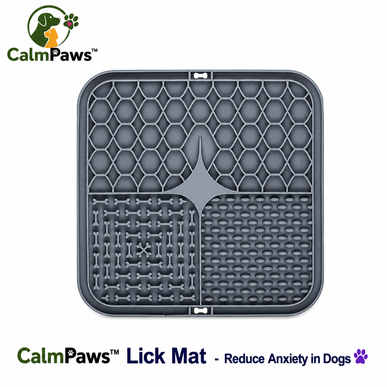 CalmPaws™ Lick Mat – Reduce Anxiety in Dogs  🐶
